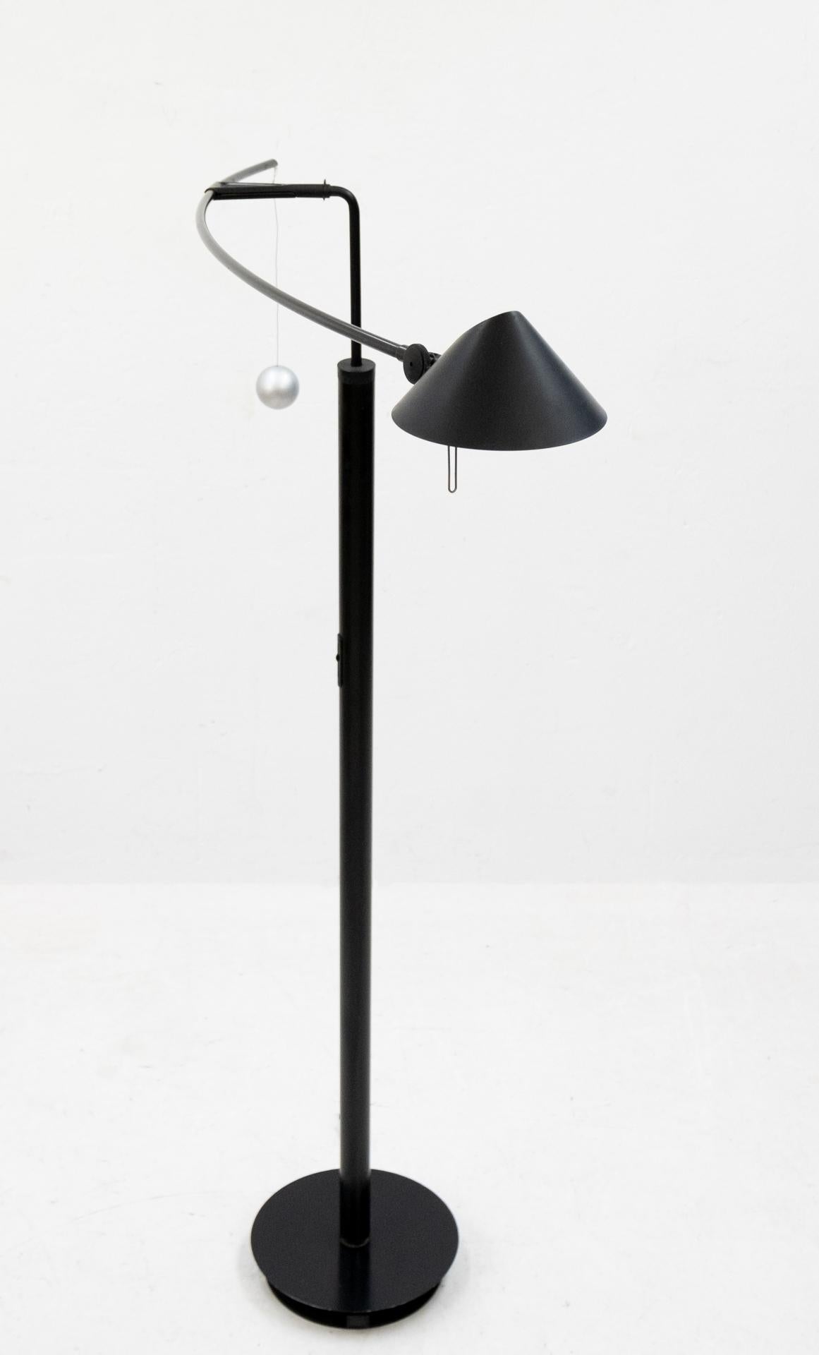 Late 20th Century Artemide Counter Balance Floor Lamp Carlo Forcolini