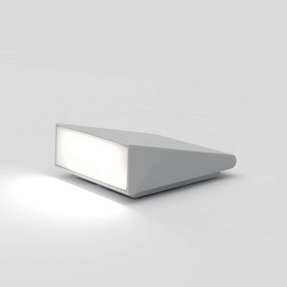 An outdoor product with multiple uses, Cuneo can be installed on the ground to provide side lighting along a driveway or garden path, or on a wall to create a wall washer effect. 

The light may be directed upwards or downwards depending on