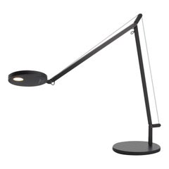 Artemide Demetra LED 27K Table Lamp in Anthracite Grey with Base
