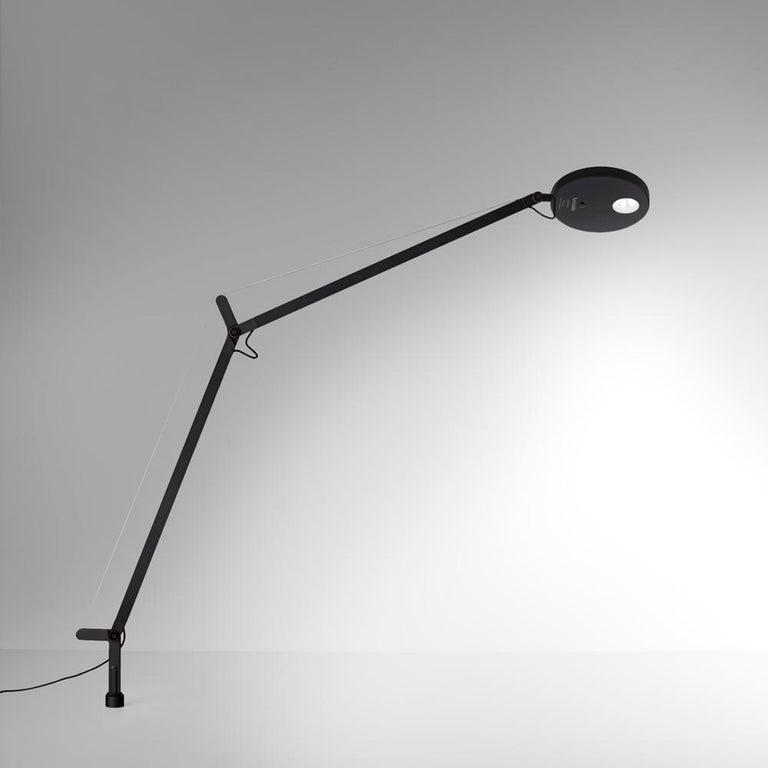 Artemide Demetra Micro LED Table Lamp in Grey with Desk Support, Naoto  Fukasawa For Sale at 1stDibs | demetra artemide