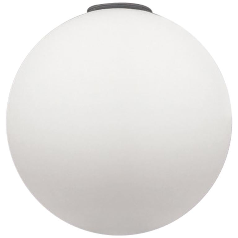 Artemide Dioscuri 42 E26 Wall & Ceiling Lamp in White by Michele De Lucchi For Sale