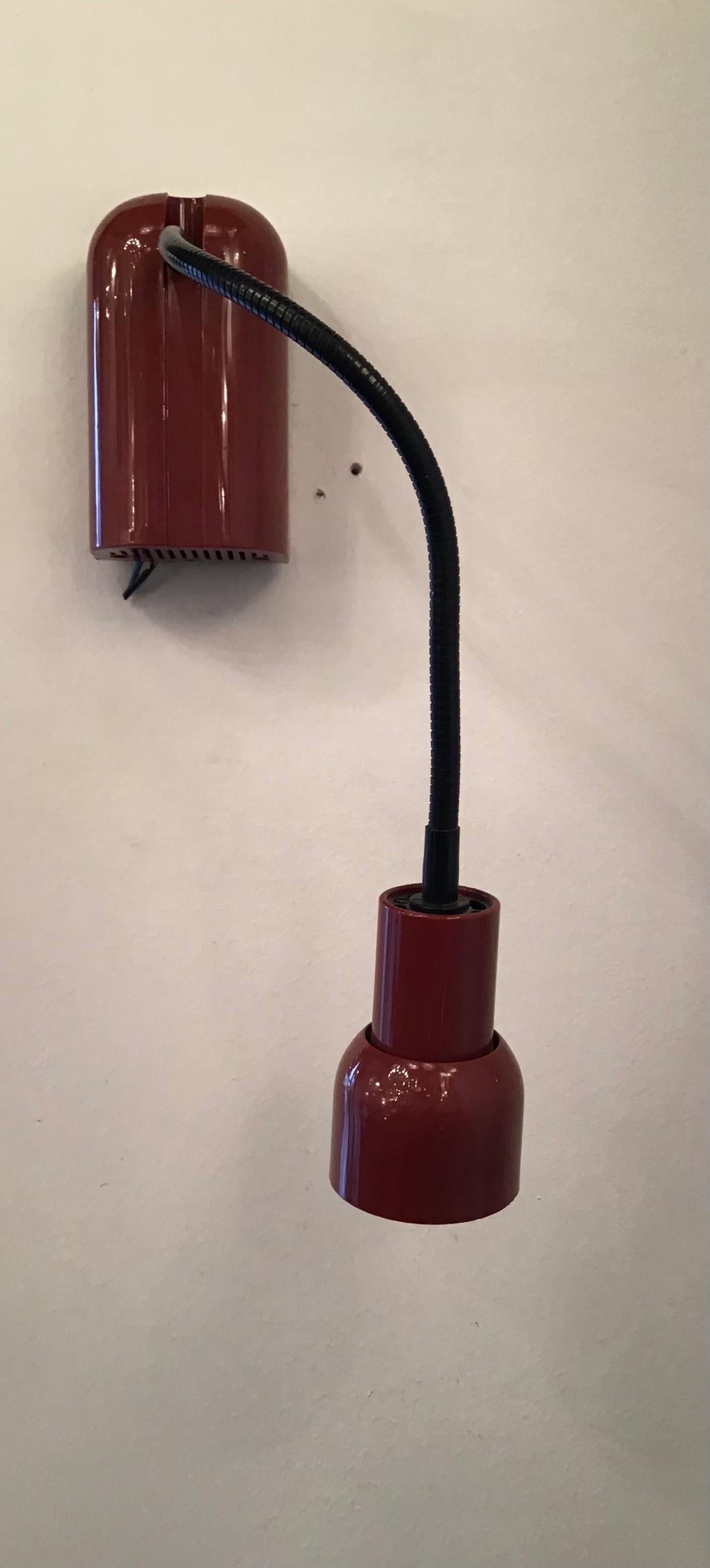 Autre Appliques réglables Artemide E Gismondi en métal et plastique, 1970, Italie en vente