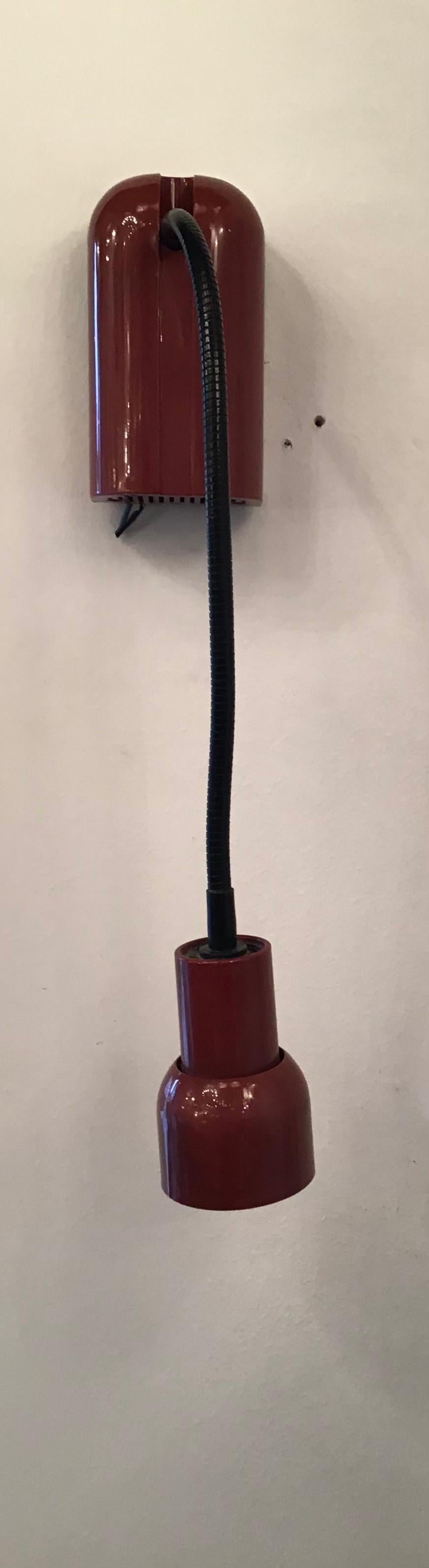 Appliques réglables Artemide E Gismondi en métal et plastique, 1970, Italie en vente 2