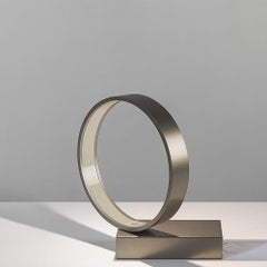 Artemide Eclittica Round Table Lamp in Gold by Carlotta de Bevilacqua