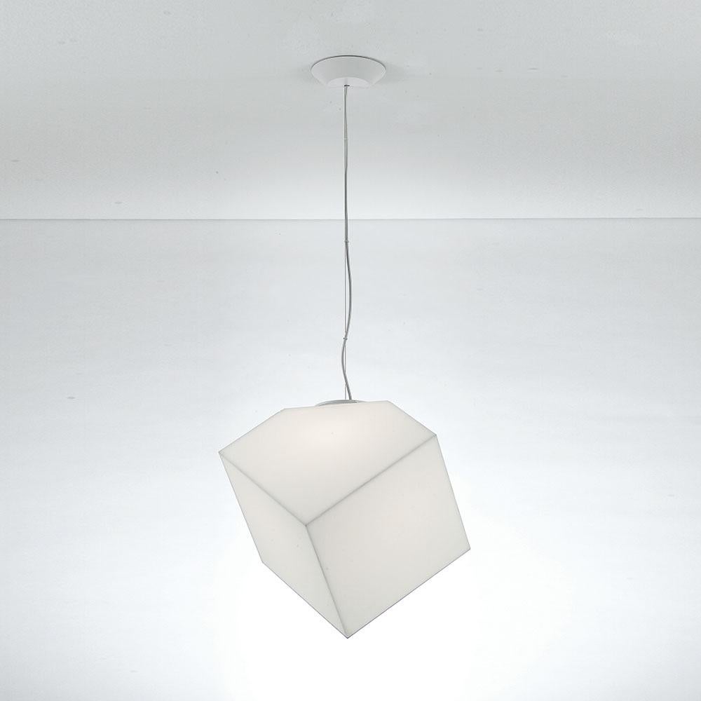 Artemide Effetto Quadratisches schmales Leuchtmittel in Weiß mit 1 Lichter von Ernesto Gismondia (Moderne) im Angebot