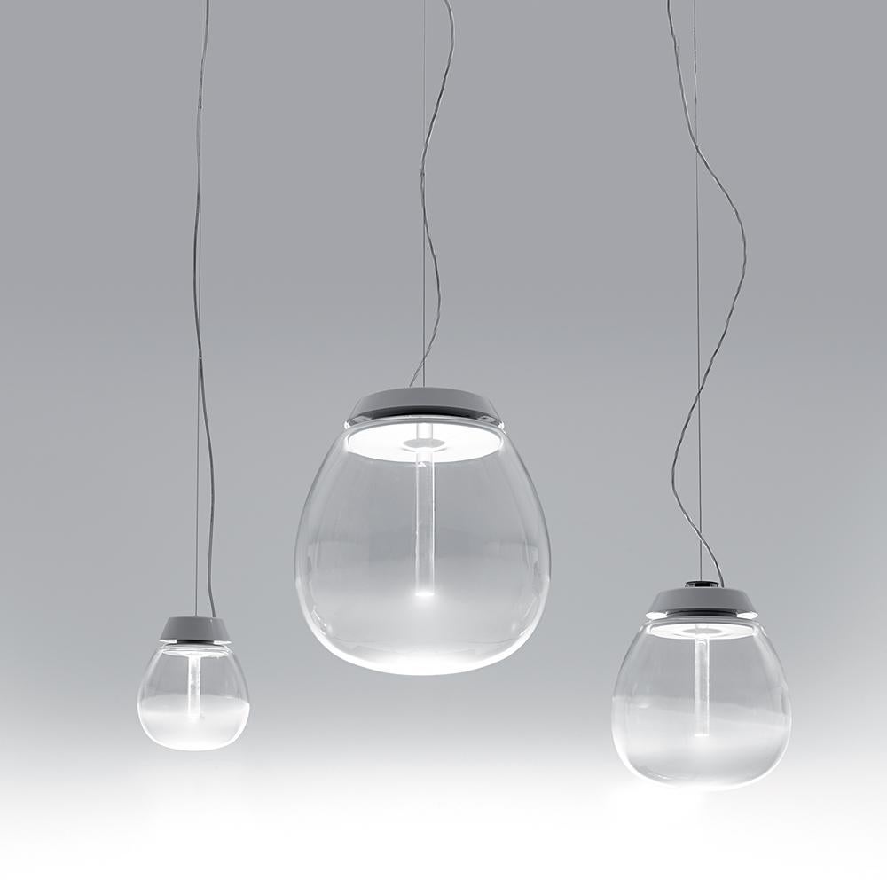 Modern Artemide Empatia 16 LED Pendant Light with Extension, Carlotta de Bevilacqua & P For Sale