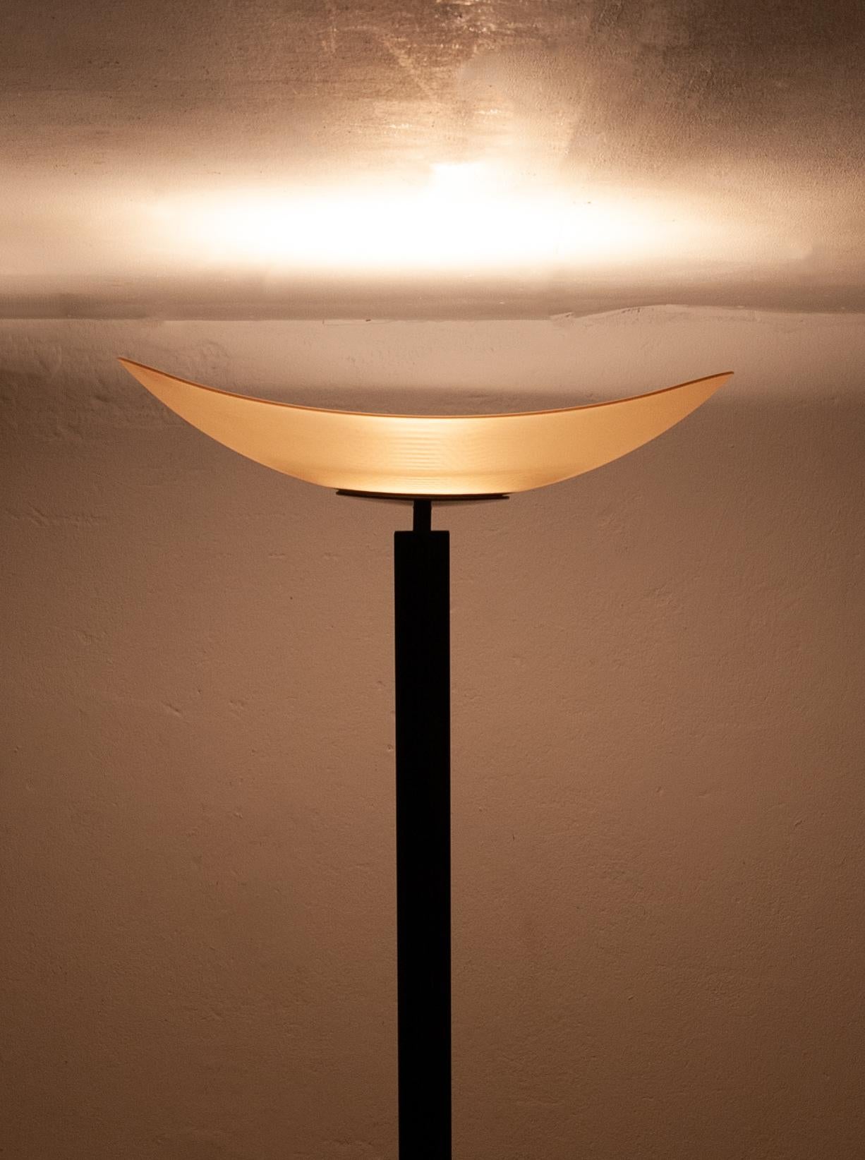 Glass Artemide Ernesto Gismondi Tebe Floor Lamp