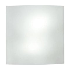 Artemide Facet Wall Light with White Glass