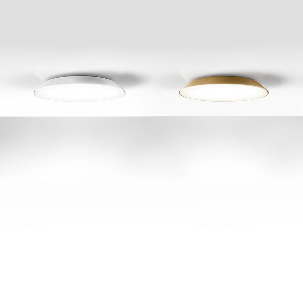 Modern Artemide Febe LED Wall & Ceiling Light in White by Ernesto Gidmondi & Daniele Mo For Sale