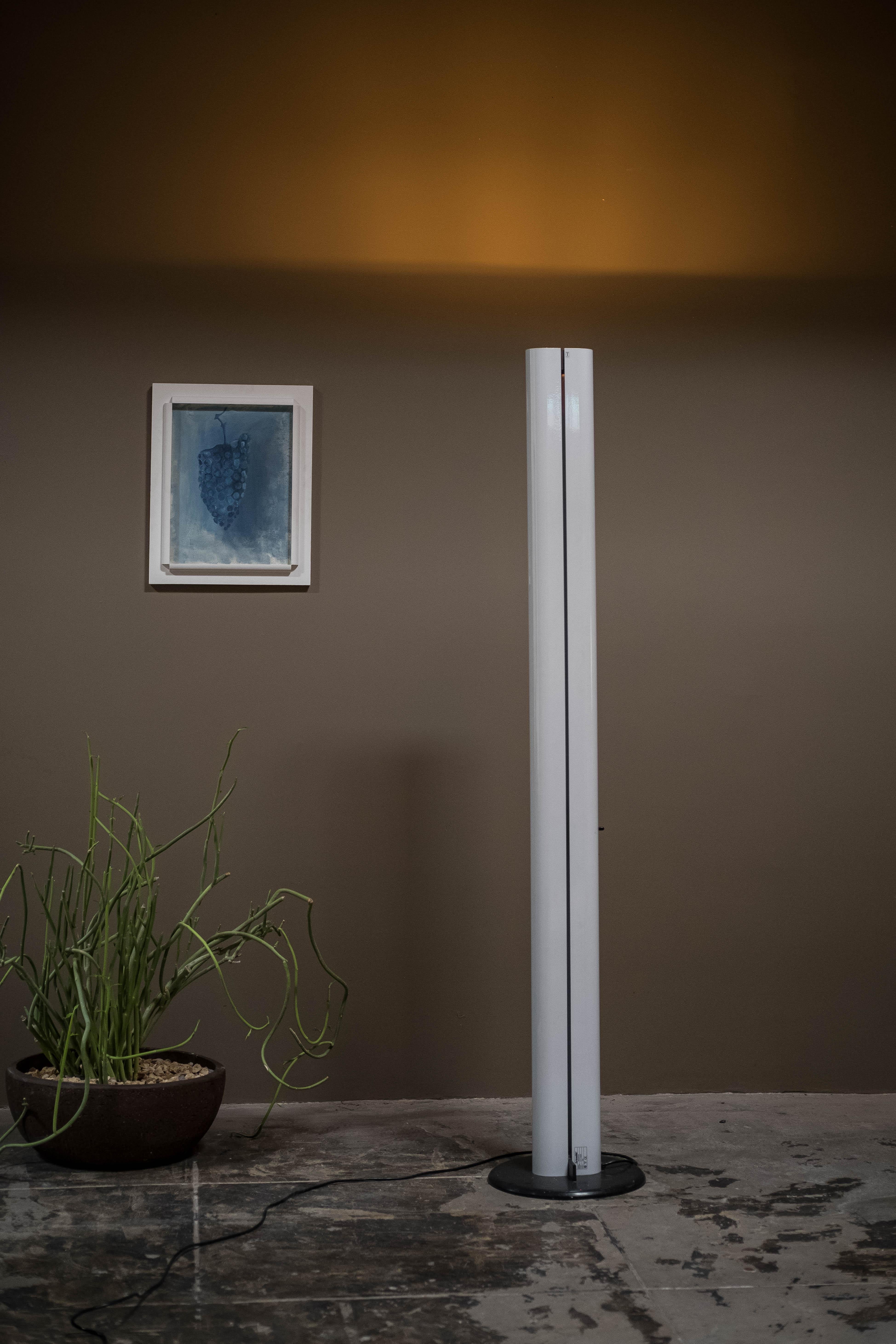 Aluminum Artemide Floor Lamp by Gianfranco Frattini, 1997 For Sale