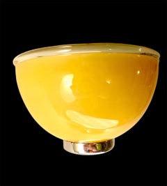 Artemide for Vistosi Murano gold Glass wall lighting , Italy, 1990s