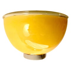 Artemide for Vistosi Murano gold Glass wall lighting , Italy, 1990s