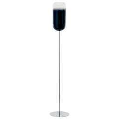 Artemide Gople Classic Max 22W E26 120V lampadaire bleu