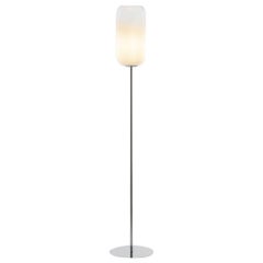 Artemide Gople Classic Max 22W E26 120V Floor Lamp in Smoked White
