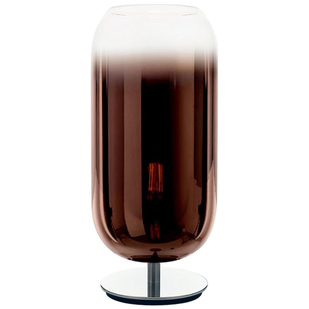 Artemide Gople Classic Max 22W E26 Table Lamp in Copper by Bjarke Ingels Group