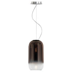 Artemide Gople Max 22W E26 Suspension Light in Bronze by Bjarke Ingels Group