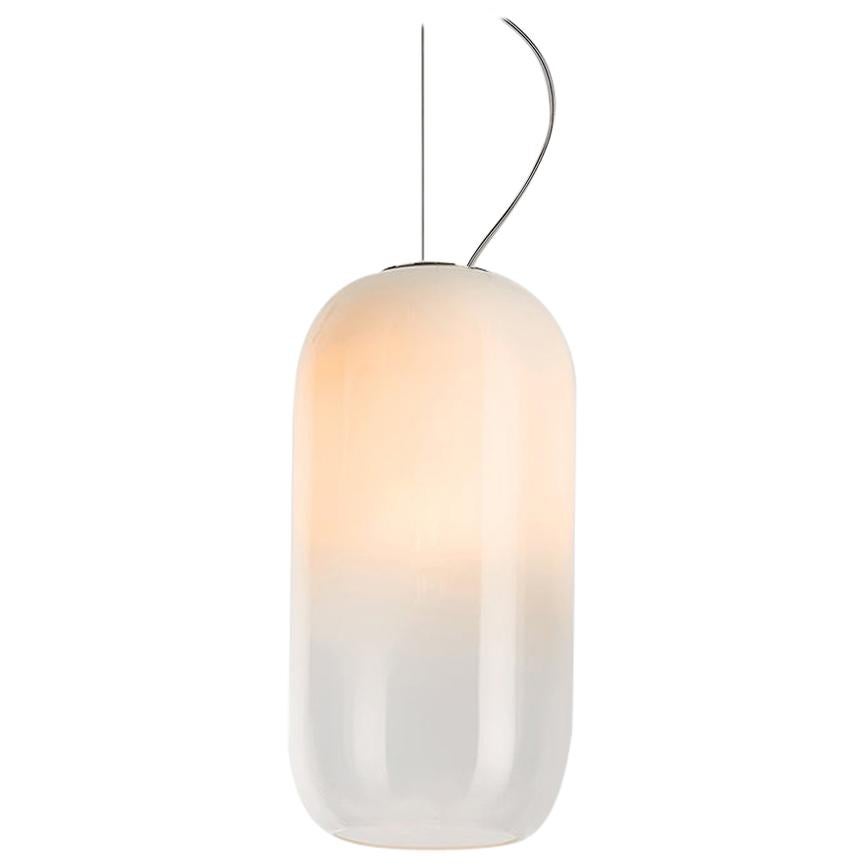 For Sale: White Artemide Gople Mini Suspension Lamp by Bjarke Ingels Group