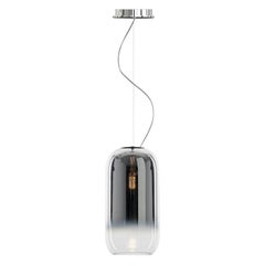 Mini lampe à suspension Artemide Gople en chrome par Bjarke Ingels Group