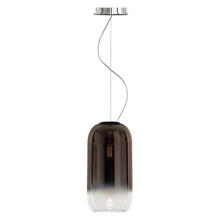 Artemide Gople Suspension Light in Bronze by Bjarke Ingels Group