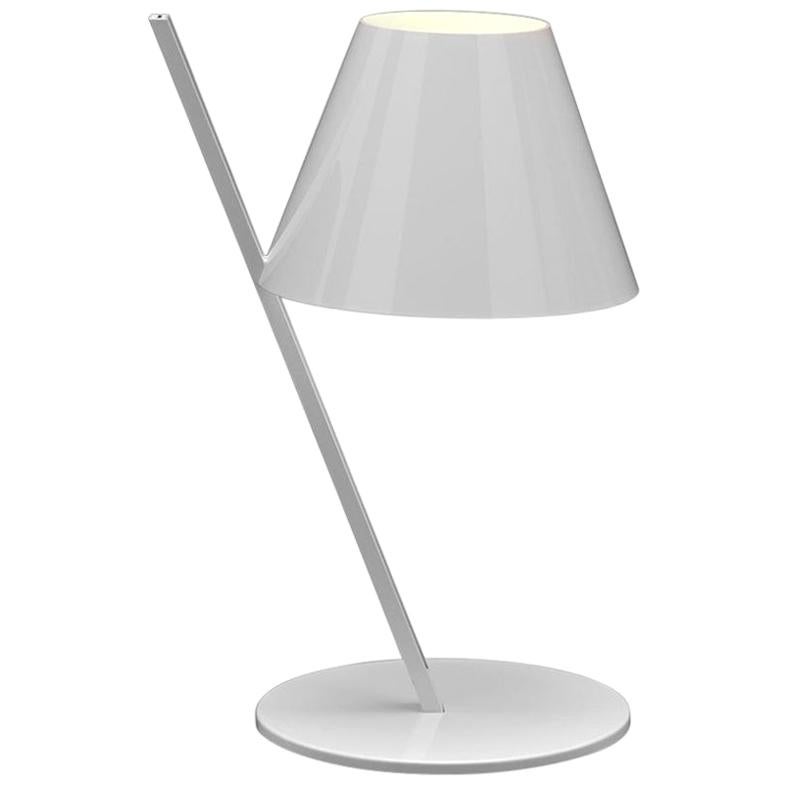 Artemide La Petite E12 Table Lamp in White by Quaglio Simonelli For Sale
