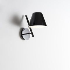Artemide La Petite E12 Wandleuchte in Schwarz von Quaglio Simonelli