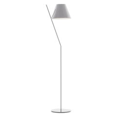 Artemide La Petite E26 Floor Lamp in Polished White by Quaglio Simonelli