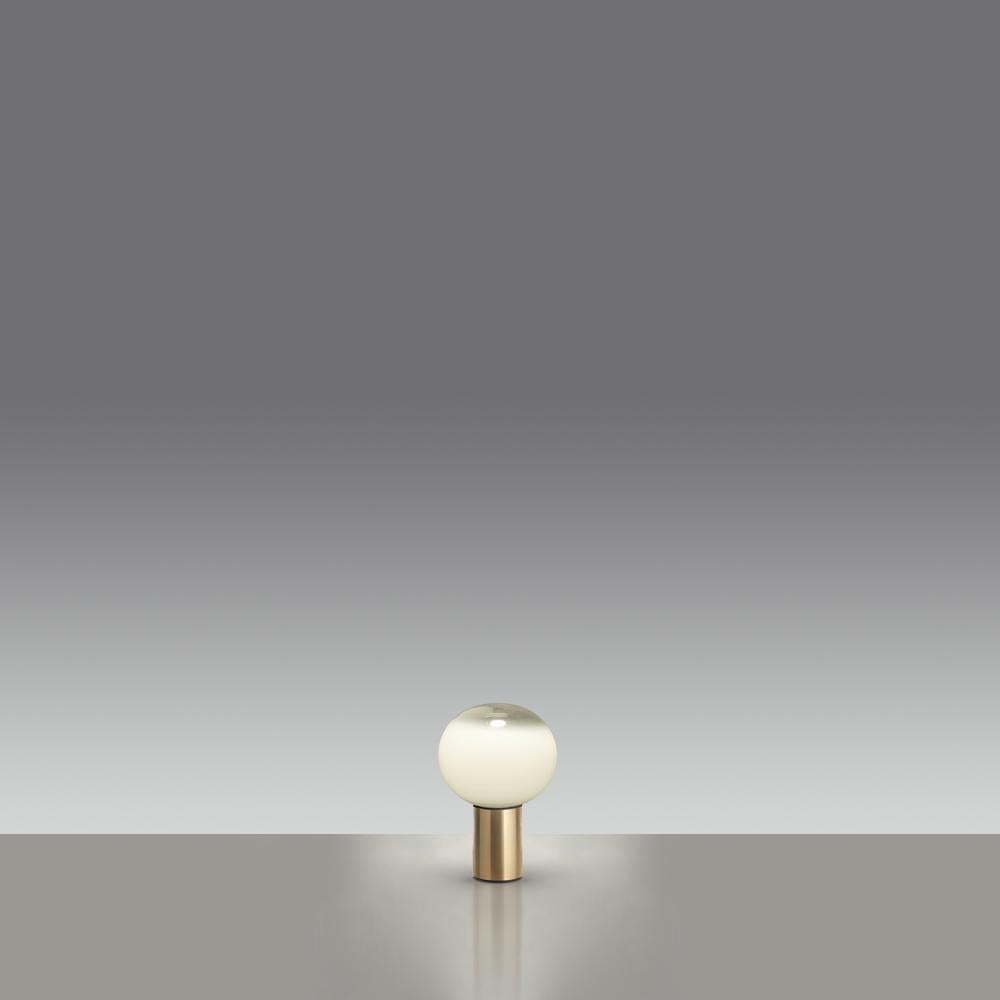 Artemide Laguna 37 E16 Tischlampe in Gold von Matteo Thun (Italienisch) im Angebot