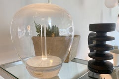 Artemide Led Hand Blown Glass Globe Table Lamp