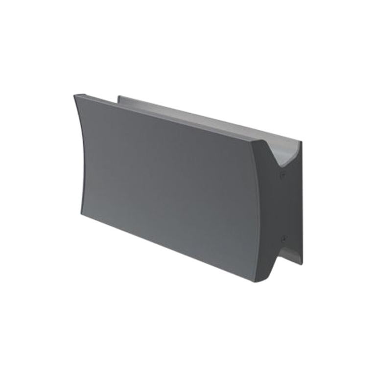 For Sale: Gray (Anthracite Gray) Artemide Lineacurve 12 Dual LED 30K Wall/Ceiling Light by NA Design