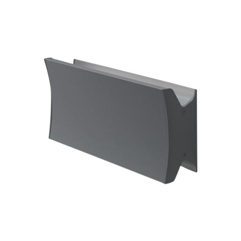 For Sale: Gray (Anthracite Gray) Artemide Lineacurve 12 Mono LED 30K Wall/Ceiling Light by NA Design