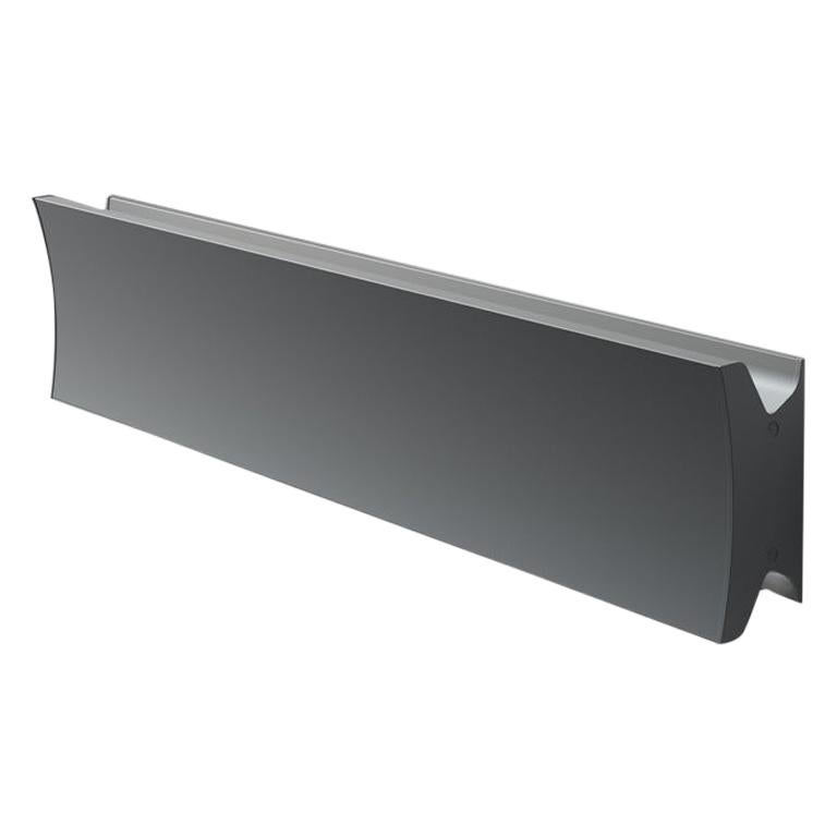 En vente : Gray (Anthracite Gray) Artemide Lineacurve 24 Applique/plafonnier à double LED par NA Design