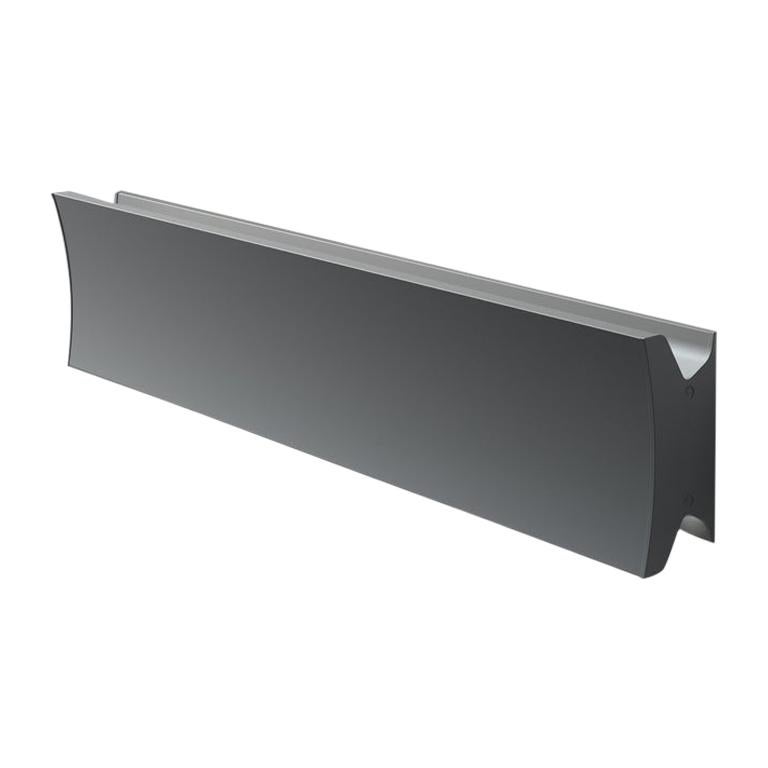 For Sale: Gray (Anthracite Gray) Artemide Lineacurve 24 Mono LED Wall/Ceiling Light by NA Design
