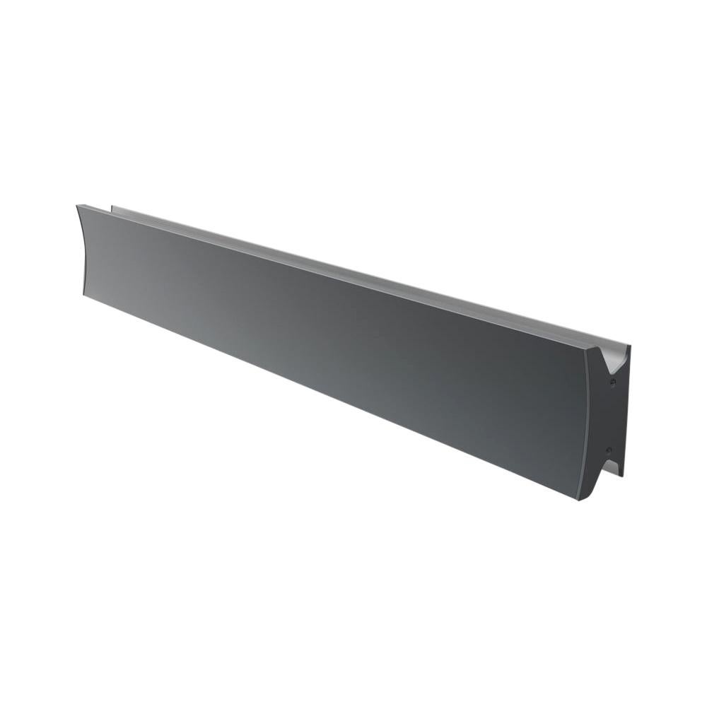 En vente : Gray (Anthracite Gray) Artemide Lineacurve 36 Applique/plafonnier à double LED par NA Design