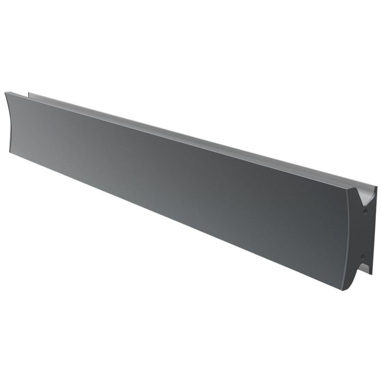 For Sale: Gray (Anthracite Gray) Artemide Lineacurve 36 Mono LED Wall/Ceiling Light by NA Design