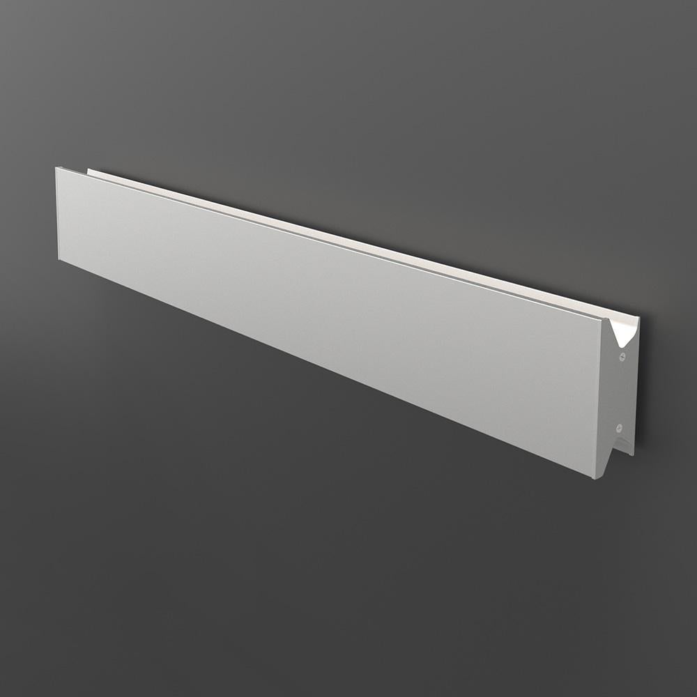Wall or ceiling mounted luminaire for direct, indirect or direct/indirect lighting.

Extruded aluminum body in textured white or textured anthracite finish with aluminum end caps matched to body. Available in four lengths.

Fixture is designed to