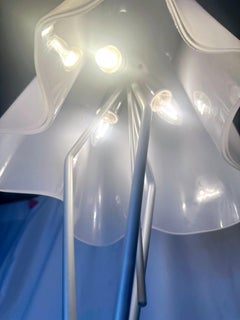 Lampadaire logiquement intuitif Artemide avec verre soufflé à la main