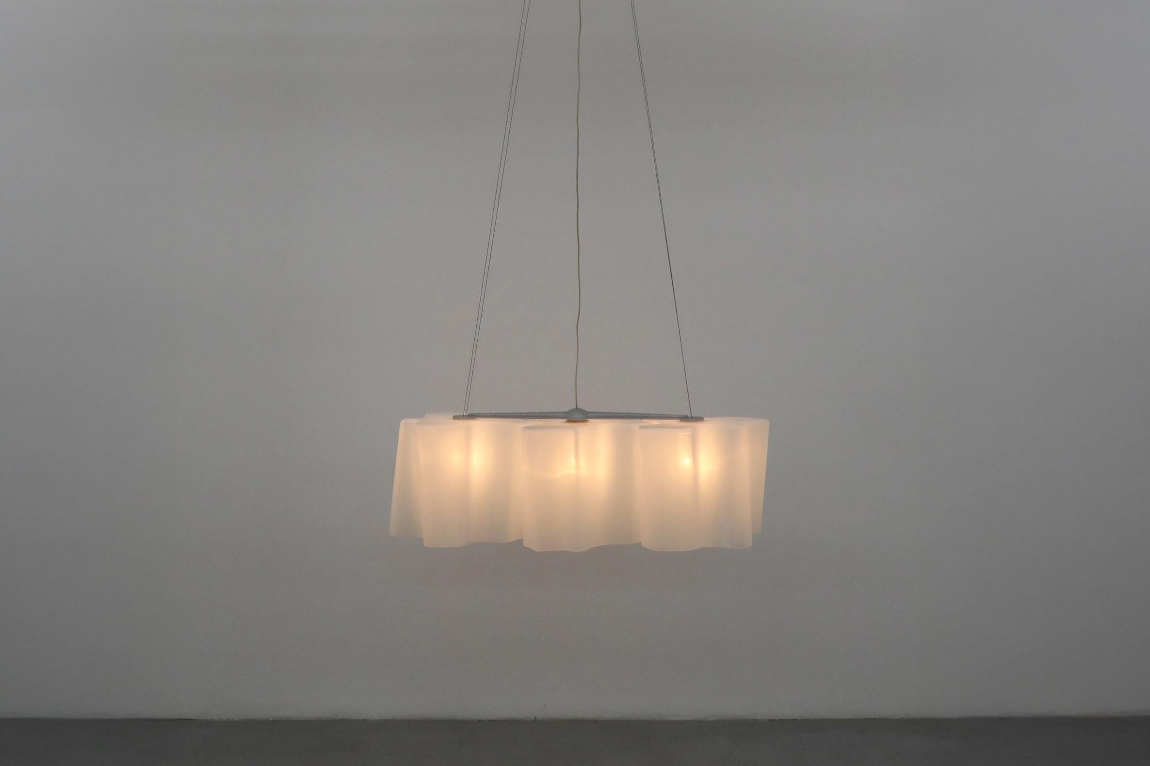 Italian Artemide ‘Logico Triple’ Pendant Light by Gerhard Reichert & Michele De Lucchi For Sale