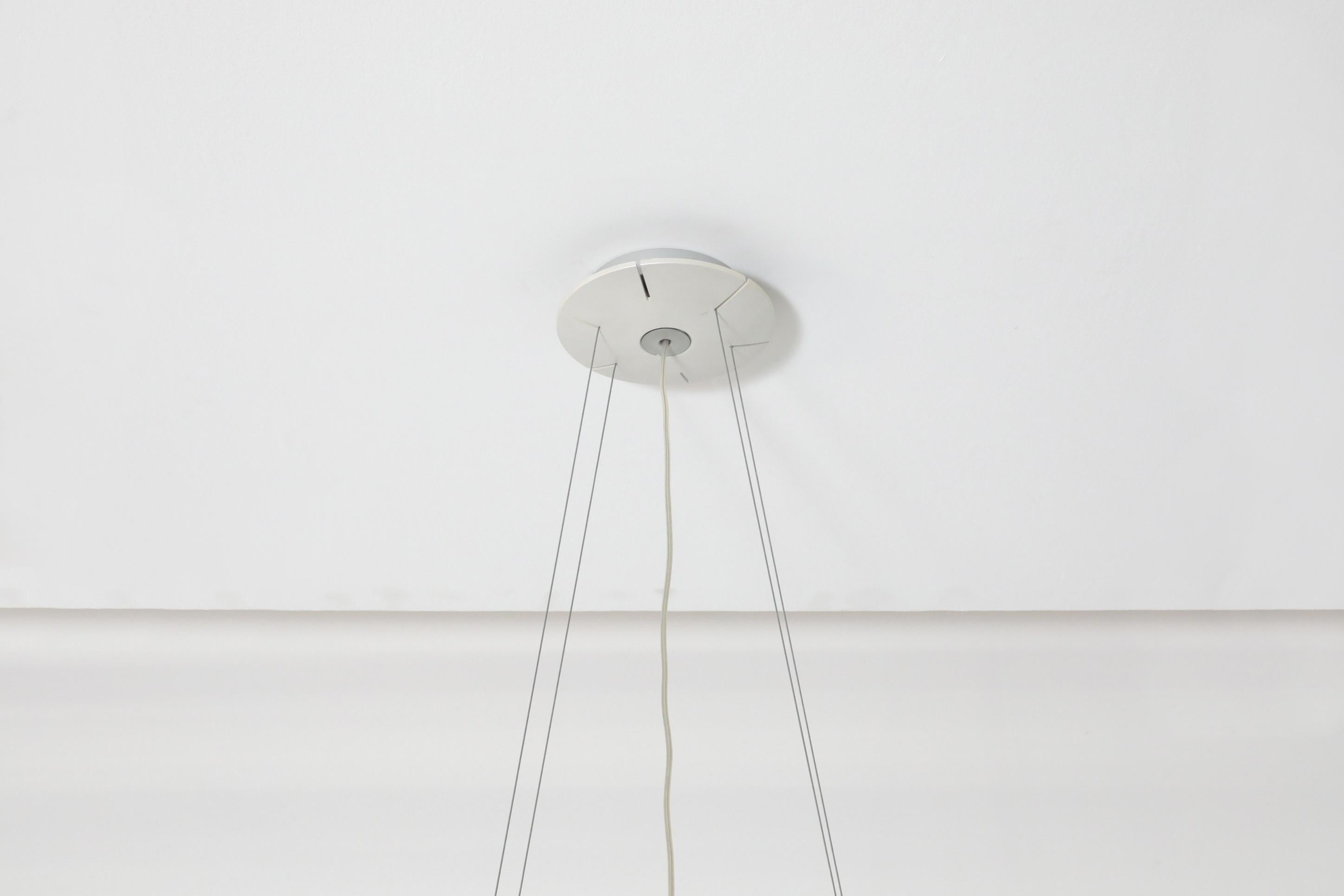 Blown Glass Artemide ‘Logico Triple’ Pendant Light by Gerhard Reichert & Michele De Lucchi For Sale