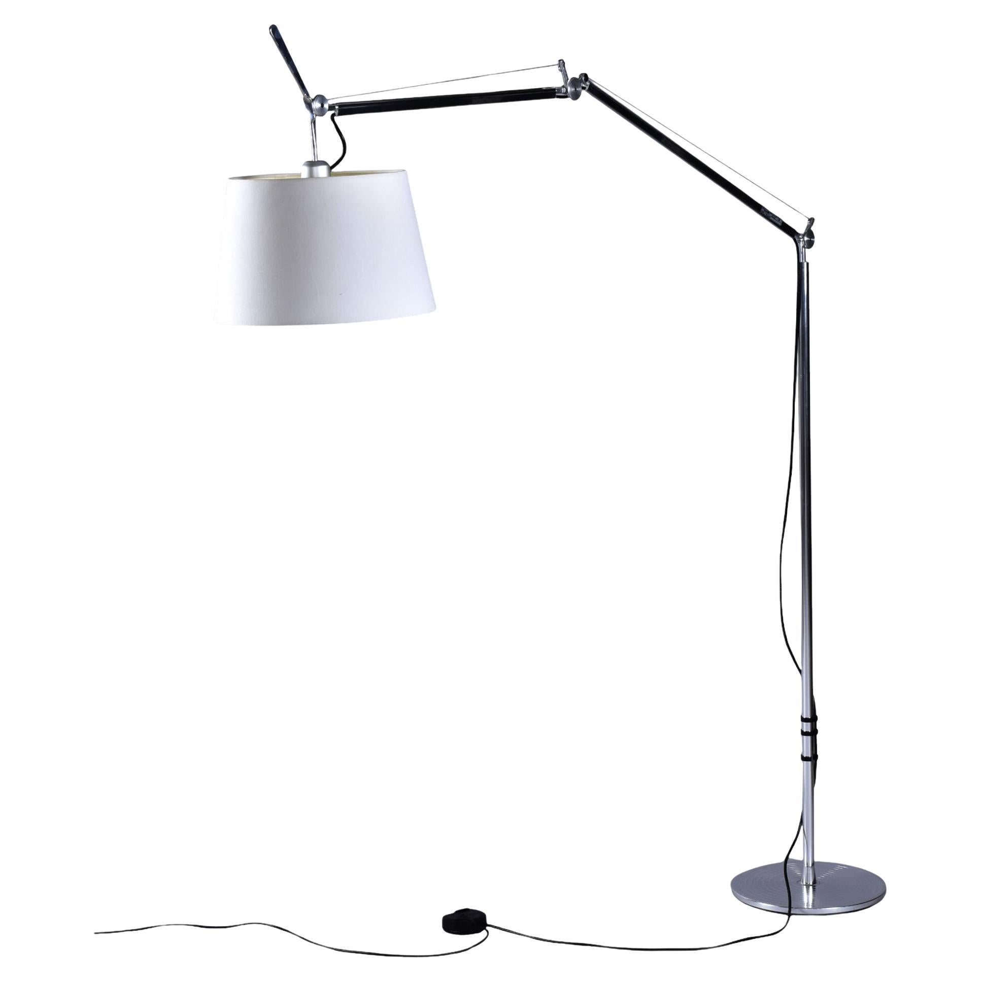 Artemide Mega Tolomeo Italian Floor Lamp by M. De Lucchi 
G. Gassina For Sale
