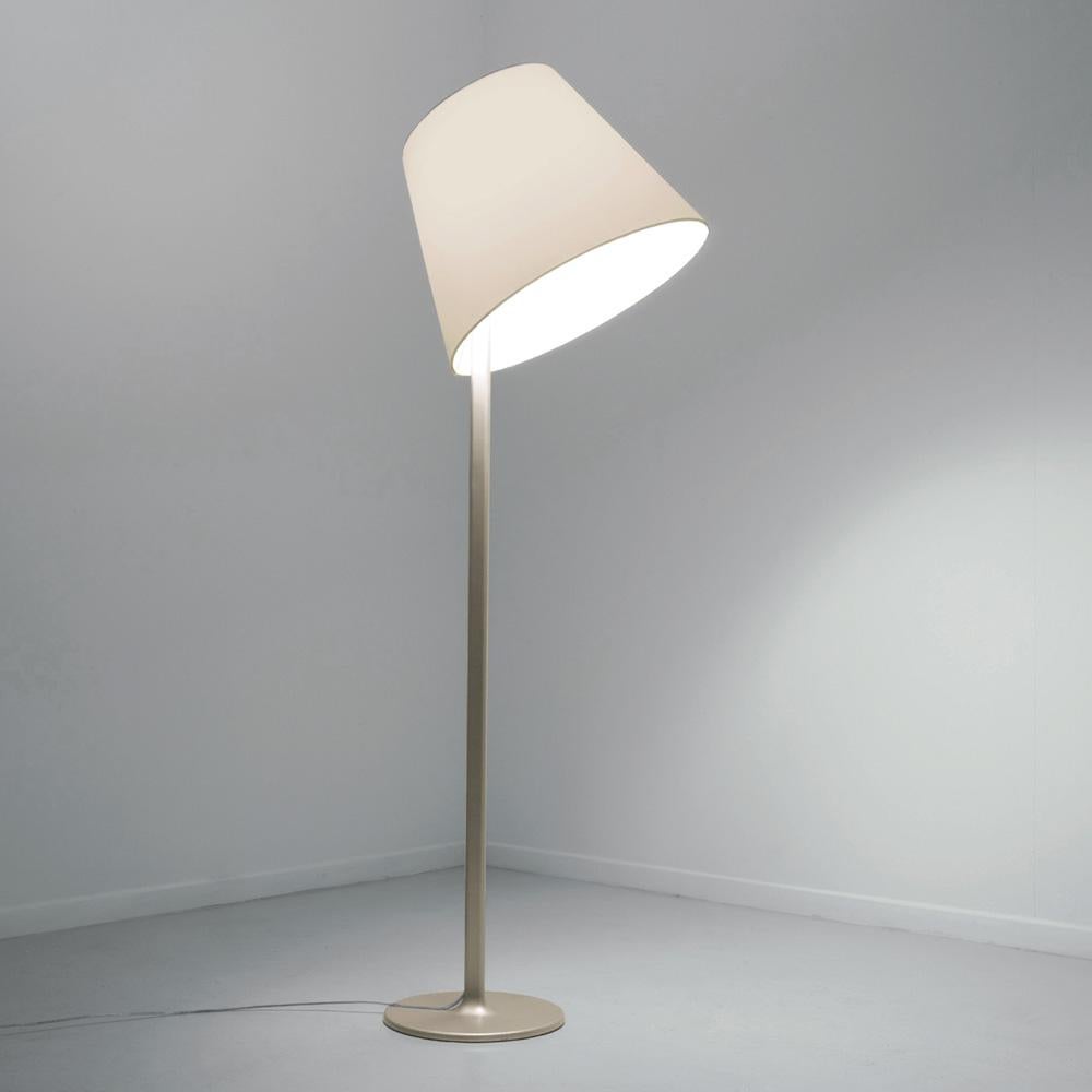 Modern Artemide Melampo E26 Floor Lamp in Bronze by Adrien Gardère For Sale