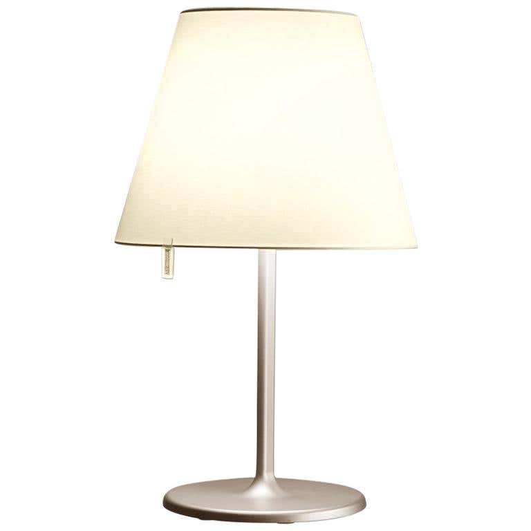 Artemide Melampo Mini E12 Table Lamp in Grey by Adrien Gardère For Sale ...