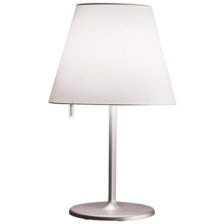 Artemide Melampo E26 Table Lamp in Grey by Adrien Gardère For Sale