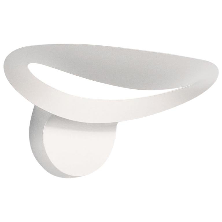 Artemide Mesmeri LED Wall Light in White by Eric Solé For Sale