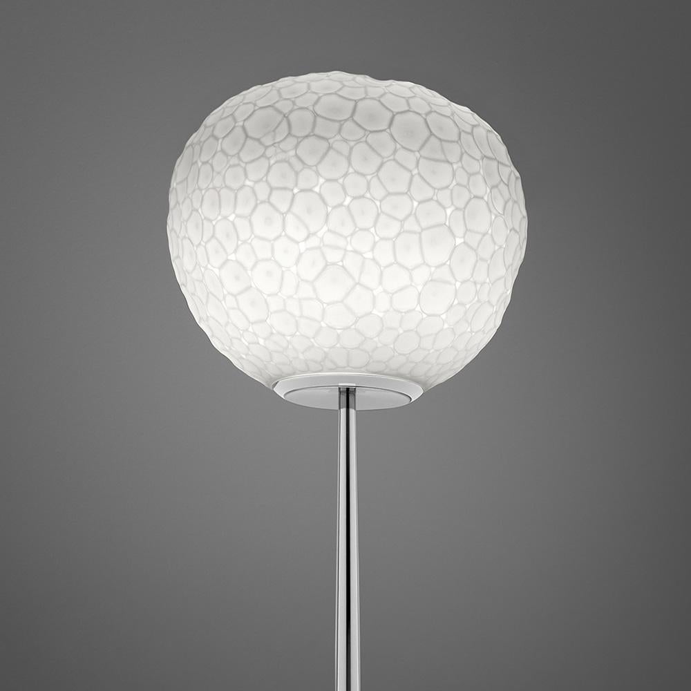 Modern Artemide Meteorite 35 Dimmable E26 Floor Lamp in Chrome by Pio & Tito Toso For Sale