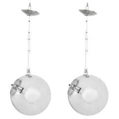 Artemide Lámparas Colgantes de Cristal "Miconos", Pareja