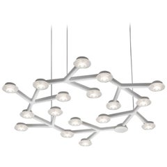 Artemide Net Circular LED Pendant Light by Michele De Lucchi & Alberto Nason