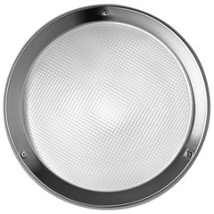 Plafonnier et plafonnier Artemide Niki 100W en verre satiné d'Ernesto Gismondi