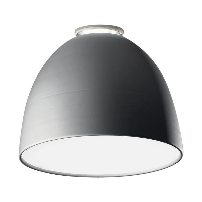 Artemide Nur 150W E26/A19 Ceiling Light in Aluminum For Sale