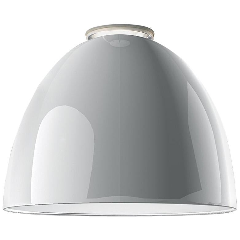 Artemide Nur 150W E26/A19 Ceiling Light in Glossy White For Sale