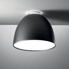 Artemide Nur LED 3000K Ceiling Light in Anthracite Grey